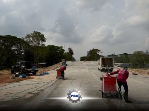 ตัด joint พื้นถนน (1)
